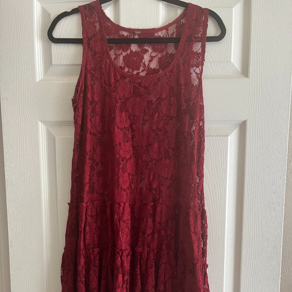 Free People Aline Lace Top